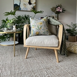 Snowgum Wool and Jute Mix Installation